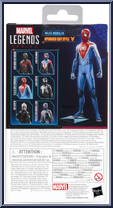 Miles Morales (Upgraded Suit Style) (Gamerverse) from Marvel Legends - Infinite Series - Spider-Man 2 manufactured by Hasbro [Back]