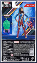 Ms. Marvel from Marvel Legends - Infinite Series - Totally Awesome Hulk Series manufactured by Hasbro [Back]