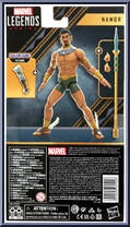 Namor from Marvel Legends - Infinite Series - Attuma Series manufactured by Hasbro [Back]