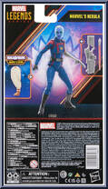 Nebula from Marvel Legends - Infinite Series - Cosmo Series manufactured by Hasbro [Back]