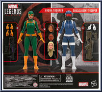 S.H.I.E.L.D. Agent Trooper / Hydra Trooper from Marvel Legends - Infinite Series - Multi-Packs manufactured by Hasbro [Back]