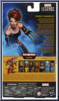 Shadowcat from Marvel Legends - Infinite Series - Colossus Series manufactured by Hasbro [Back]