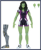 She-Hulk from Marvel Legends - Infinite Series - Infinity Ultron Series manufactured by Hasbro [Loose]