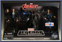 SHIELD 3-Pack from Marvel Legends - Infinite Series - Exclusives manufactured by Hasbro [Front]