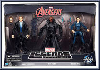 SHIELD 3-Pack from Marvel Legends - Infinite Series - Exclusives manufactured by Hasbro [Front]