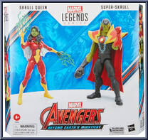 Skrull Queen / Super-Skrull from Marvel Legends - Infinite Series - Avengers - Beyond Earth's Mightiest manufactured by Hasbro [Front]