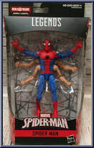 Spider-Man (6-Arms) from Marvel Legends - Infinite Series - Kingpin Series manufactured by Hasbro [Front]