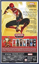 Spider-Man (Integrated Suit) from Marvel Legends - Infinite Series - Armadillo Series manufactured by Hasbro [Back]