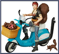 Squirrel Girl (with Scooter) Action Figure