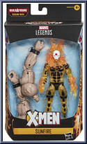 Sunfire from Marvel Legends - Infinite Series - Sugarman Series manufactured by Hasbro [Front]