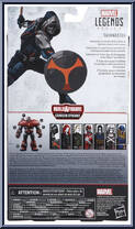 Taskmaster (Black Widow Movie) from Marvel Legends - Infinite Series - Crimson Dynamo Series manufactured by Hasbro [Back]