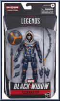 Taskmaster (Black Widow Movie) from Marvel Legends - Infinite Series - Crimson Dynamo Series manufactured by Hasbro [Front]