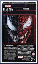 Venom (Let There Be Carnage) from Marvel Legends - Infinite Series - Exclusives manufactured by Hasbro [Back]