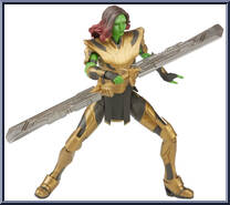 Warrior Gamora from Marvel Legends - Infinite Series - Hydra Stomper Series manufactured by Hasbro [Loose]