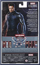 Winter Soldier from Marvel Legends - Infinite Series - Captain America Series manufactured by Hasbro [Back]