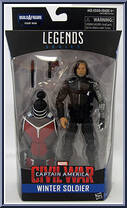 Winter Soldier from Marvel Legends - Infinite Series - Giant Man 'Best Of Civil War' Series manufactured by Hasbro [Front]