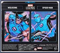 Wolverine / Spider-Man (Fantastic Four) from Marvel Legends - Infinite Series - Multi-Packs manufactured by Hasbro [Back]