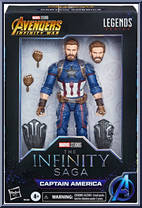 Captain America from Marvel Legends - Infinity Saga - Captain America - Infinity War manufactured by Hasbro [Front]
