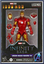 Iron Man (Mark III) from Marvel Legends - Infinity Saga - Iron Man manufactured by Hasbro [Front]