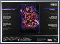 Iron Man Mark LXXXV / Thanos from Marvel Legends - Infinity Saga - Avengers - Endgame manufactured by Hasbro [Back]
