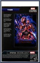 Thor from Marvel Legends - Infinity Saga - Avengers - Endgame manufactured by Hasbro [Back]
