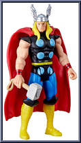 Thor from Marvel Legends - Retro - Basic Series manufactured by Hasbro [Loose]