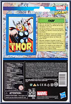 Thor from Marvel Legends - Retro - Basic Series manufactured by Hasbro [Back]