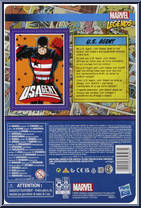U.S. Agent from Marvel Legends - Retro - Basic Series manufactured by Hasbro [Back]