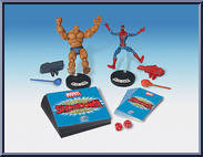 Thing and Spider-Man from Marvel Legends Showdown - Starter Packs manufactured by Toy Biz [Loose]