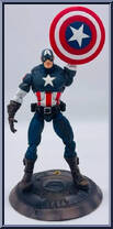 Captain America (Ultimate) from Marvel Legends - Series  8 manufactured by Toy Biz [Loose]