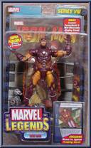 Iron Man (Modern Armor) from Marvel Legends - Series  8 manufactured by Toy Biz [Front]