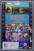 Scarlet Witch from Marvel Legends - Series 11 - Legendary Riders Series manufactured by Toy Biz [Back]