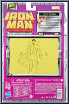 Count Nefaria from Marvel Legends - Vintage - Iron Man manufactured by Hasbro [Back]
