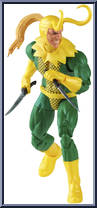 Loki (Twin Daggers) from Marvel Legends - Vintage - Super Heroes manufactured by Hasbro [Loose]