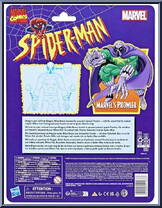 Prowler from Marvel Legends - Vintage - Spider-Man manufactured by Hasbro [Back]