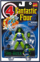 She-Hulk from Marvel Legends - Vintage - Fantastic Four manufactured by Hasbro [Front]