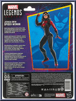 Spider-Woman (Jessica Drew) from Marvel Legends - Vintage - Spider-Man manufactured by Hasbro [Back]
