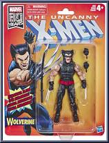 Wolverine from Marvel Legends - Vintage - X-Men manufactured by Hasbro [Front]