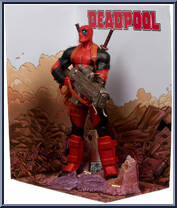Deadpool (Deadpool #1) from Marvel - Posed Figures manufactured by McFarlane [Loose]