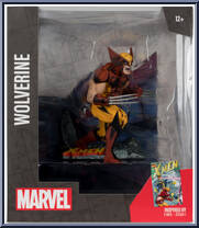 Wolverine (X-Men #1) from Marvel - Posed Figures manufactured by McFarlane [Front]