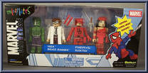 Hulk / Bruce Banner / Daredevil / Elektra / Gray Hulk (Hidden) Action Figure