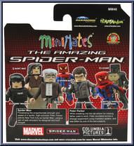 Aunt May / Lizard Trooper from Marvel Minimates - Wave 46 - Amazing Spider-Man manufactured by Diamond Select [Back]