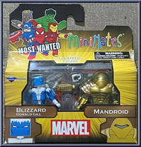 Blizzard Donald Gill / Mandroid from Marvel Minimates - Wave 69 - Most Wanted manufactured by Diamond Select [Front]