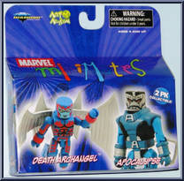 Death Archangel / Apocalypse from Marvel Minimates - Wave 19 manufactured by Diamond Select [Front]