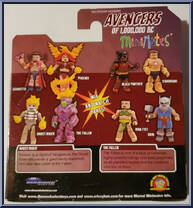 Ghost Rider / The Fallen from Marvel Minimates - Walgreens - 1,000,000 BC manufactured by Diamond Select [Back]