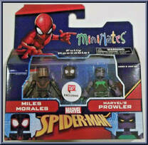 Miles Morales / Marvel's Prowler from Marvel Minimates - Walgreens - Wave 12 manufactured by Diamond Select [Front]