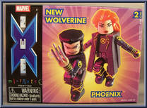 Phoenix / New Wolverine from Marvel Minimates - Wave 14 - X-Men: The Last Stand manufactured by Diamond Select [Front]