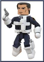 J. Jonah Jameson / S.H.I.E.L.D. Agent from Marvel Minimates - Wave 43 manufactured by Diamond Select [Shield Agent]