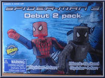 Spider-Man 3 Preview 2-Pack from Marvel Minimates - Exclusives manufactured by Diamond Select [Front]