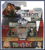Thor / Malekith from Marvel Minimates - Wave 53 - Thor - The Dark World manufactured by Diamond Select [Front]